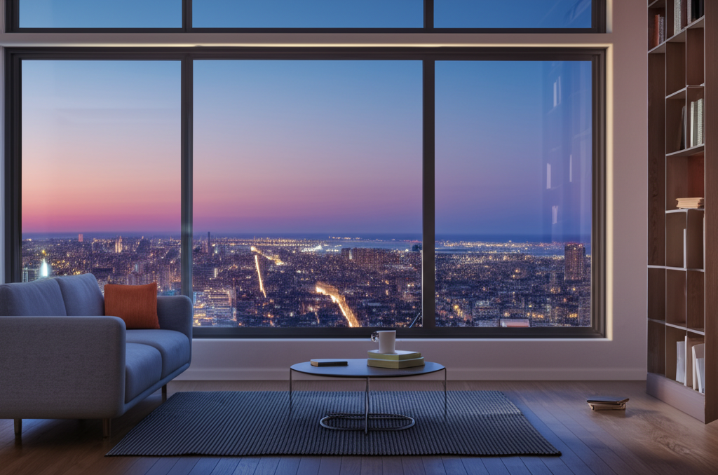 Appartement vue lac à Genève